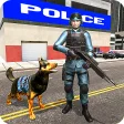 US Police Security Dog Chase