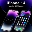 أيقونة البرنامج: iPhone 14 Launcher  Theme…