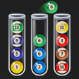 أيقونة البرنامج: Pool Ball Sort Fun