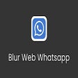 Whatsapp Blur