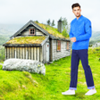 Icon of program: Wooden House Pics Editor …