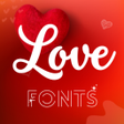 程序图标：Romance Fonts for FlipFon…