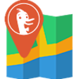 Ikona programu: DuckDuckGo Maps