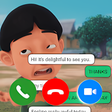 Call Mail Upin Ipin - chat icon