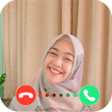 أيقونة البرنامج: Fake Video Call Sama Ria …