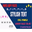 Stylish TextCopy and Paste icon