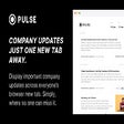 Icoon van programma: Pulse Start Page - New Ta…
