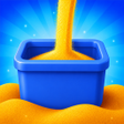 أيقونة البرنامج: Shell break: Sand flow