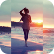 程序图标：Square Fit - Blur Photo E…