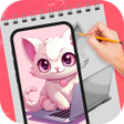 プログラムのアイコン：AR Draw Sketch: Trace  Sk…