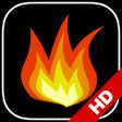 أيقونة البرنامج: Fireplace Live HD