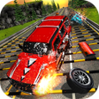أيقونة البرنامج: Speed Bump Car Crash Simu…