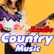 Symbol des Programms: Country Music Radio