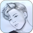 Icon of program: How To Draw BTS All Membe…