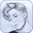 How To Draw BTS All Member