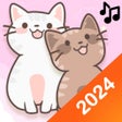 ไอคอนของโปรแกรม: Duet Cats: Cute Cat Music…
