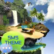 Tropical Theme GO SMS Pro