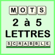 Mots scrabble 2 à 5 lettres icon