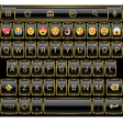 程序图标：Emoji Keyboard Frame Gold