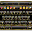 Emoji Keyboard Frame Gold