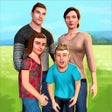 ไอคอนของโปรแกรม: Happy Family Spring Holid…