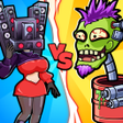 Ikona programu: Merge War: Monster vs Cyb…