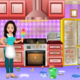 أيقونة البرنامج: Girls Home Cleaning: Bedr…