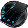Иконка программы: Dialer Theme Flat Black B…