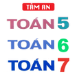 プログラムのアイコン：TOÁN 5 6 7 - TOÁN LỚP 5 6…
