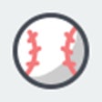 Ícone do programa: Speed Gun for Baseball