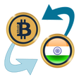 程序图标：Bitcoin x Indian Rupee
