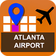 Atlanta Airport Map - ATL