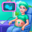 Biểu tượng của chương trình: Mommy pregnant  newborn b…