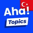 Programın simgesi: Aha Topics - Kilit Ekranı