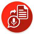 Biểu tượng của chương trình: Audio to Text for WhatsAp…