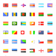 Free Flag Icon Set for PowerPoint