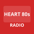 程序图标：Heart 80s Radio App UK