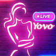 Icoon van programma: Yovo - Voice Chat  Meet G…