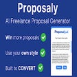 Proposaly - Upwork AI Proposal Generator