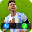 Call Messi Fake Video Call - a