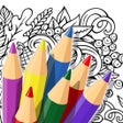 Ikon program: Doodle Color: Coloring Bo…