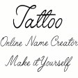 Name Tattoos  Font Tattoos