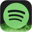 Иконка программы: round spotify