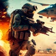 Иконка программы: Army Battle Shooting Game…