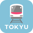 プログラムのアイコン：東急線アプリ