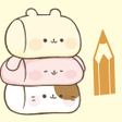 أيقونة البرنامج: Sticky Note Cute Characte…