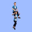 أيقونة البرنامج: Stack People 3D