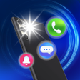 أيقونة البرنامج: Flashlight App: Flash Ale…