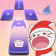 Ícone do programa: Meow Tiles: Kpop  Cats Pi…