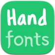 أيقونة البرنامج: Handwriting Fonts for Sam…
